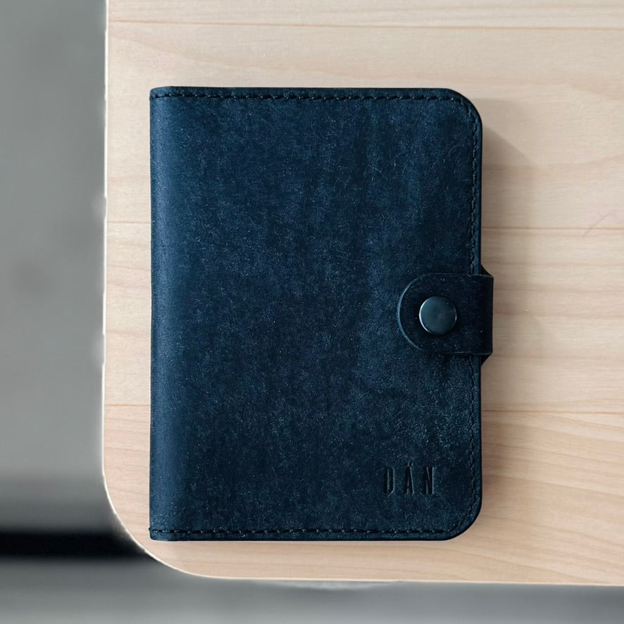 Passport holder - black pueblo