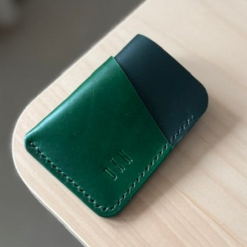 Budapest V2 kártyatartó - zöld & zöld