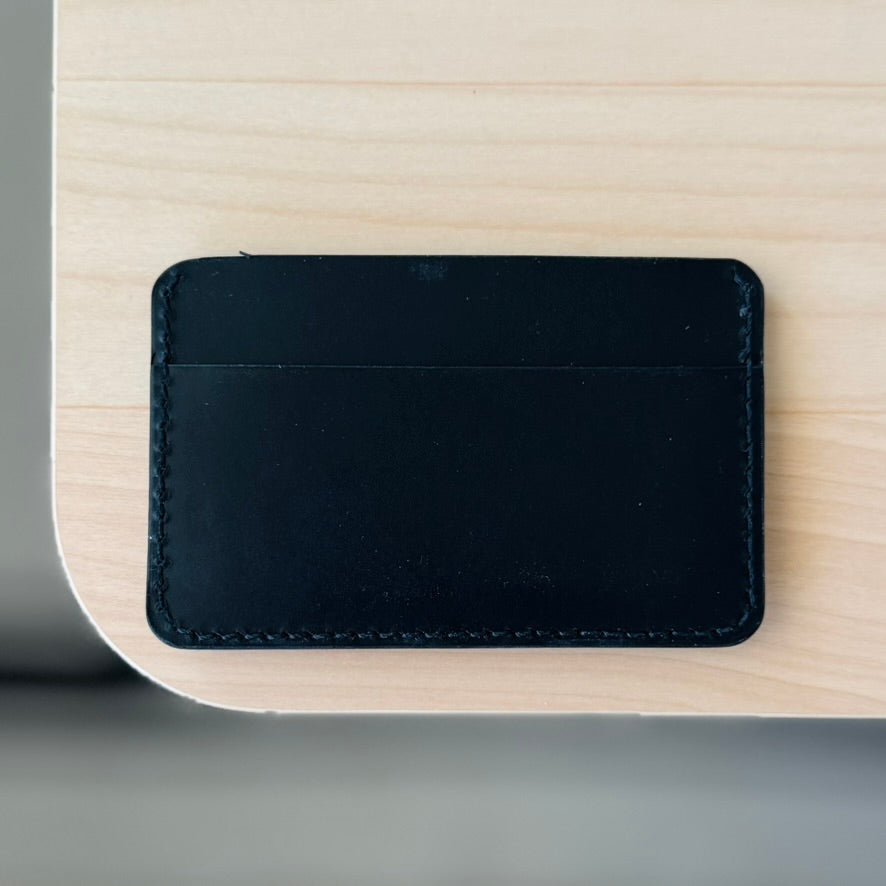 Casette card holder - black & blue