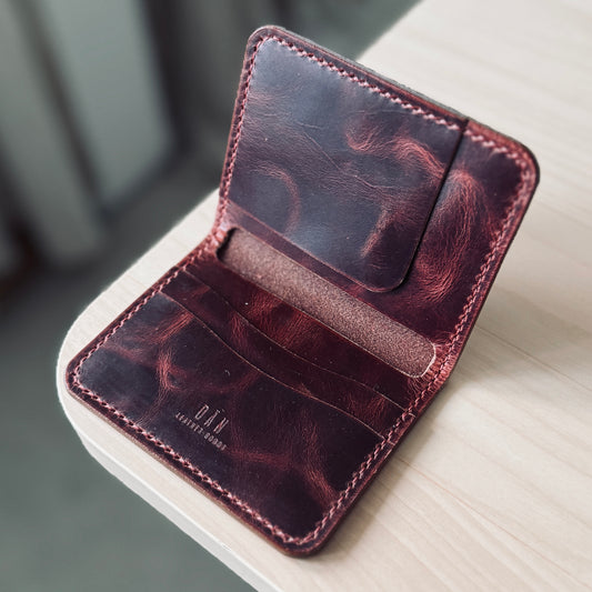 Malmö wallet - burgundy