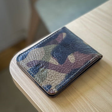 Dublin wallet - camo & grey