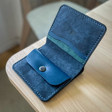 Berlin wallet - navy blue pueblo
