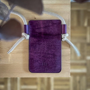 Crossbody phone holder - Deep purple