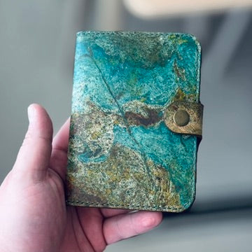Útlevéltartó patentos - festett