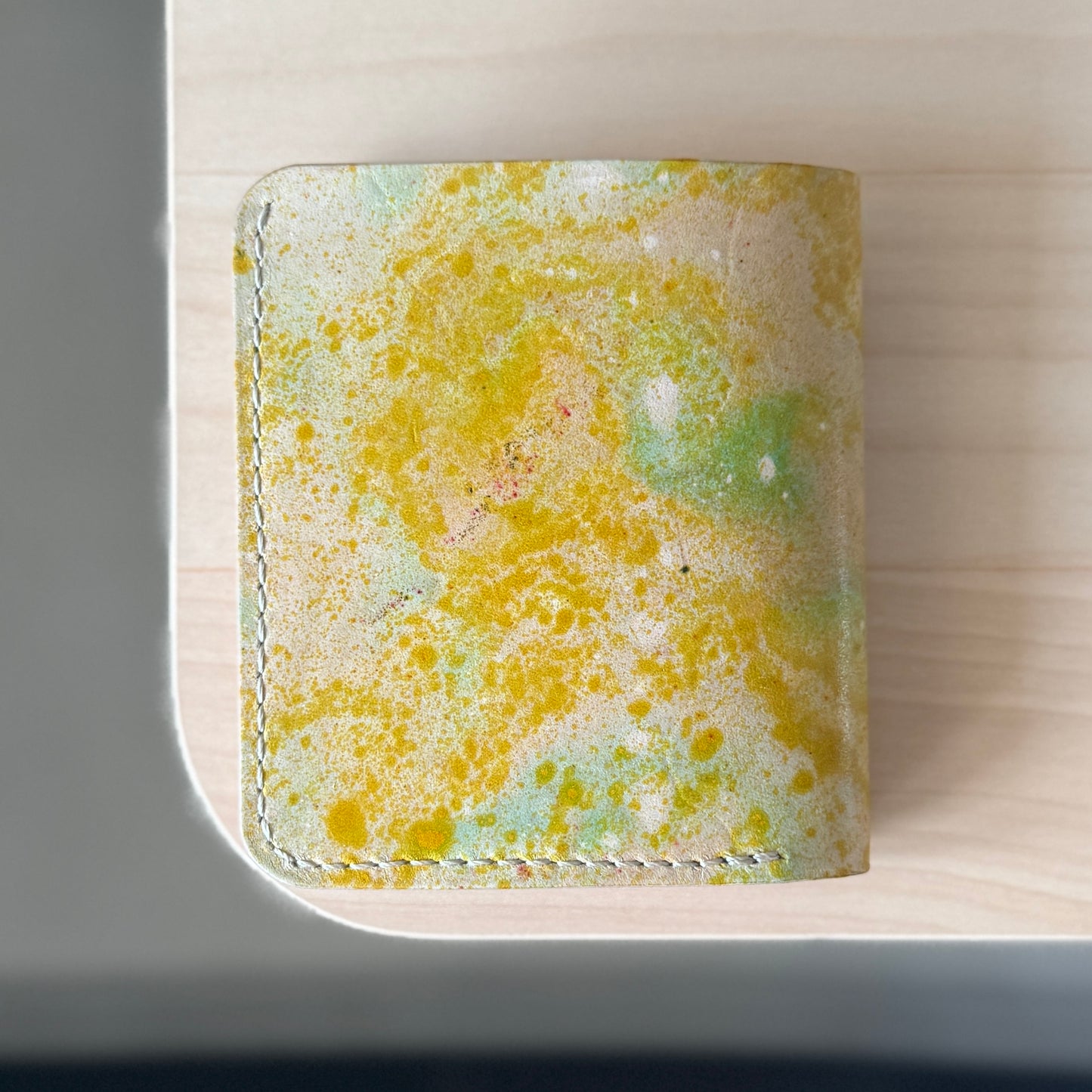 Berlin wallet - dyed natural