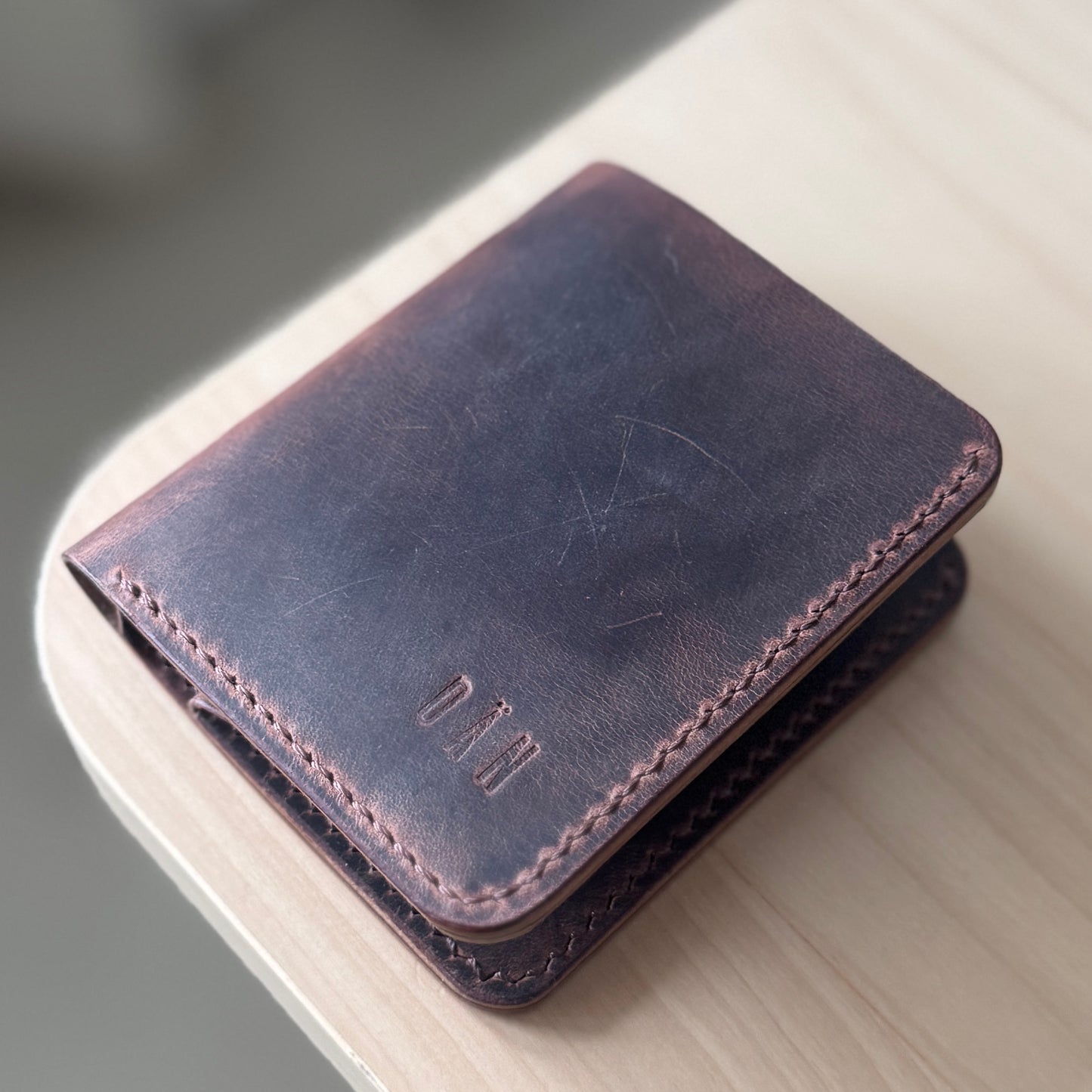 Berlin wallet - brown pullup