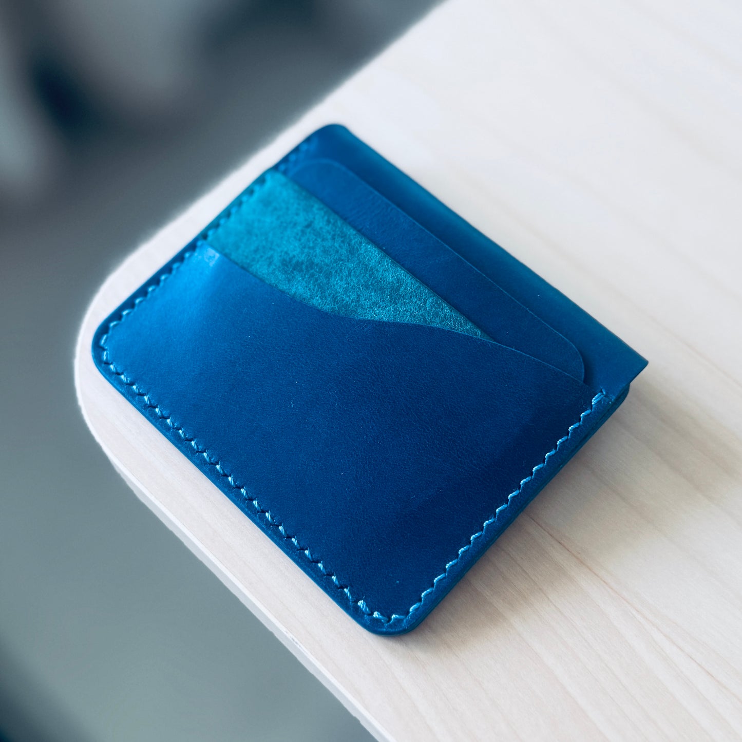 Amsterdam wallet - blue
