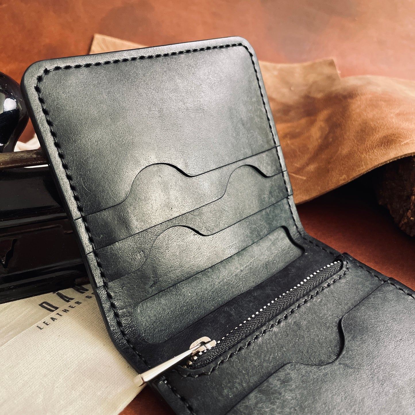 Lyon wallet - Maya Black