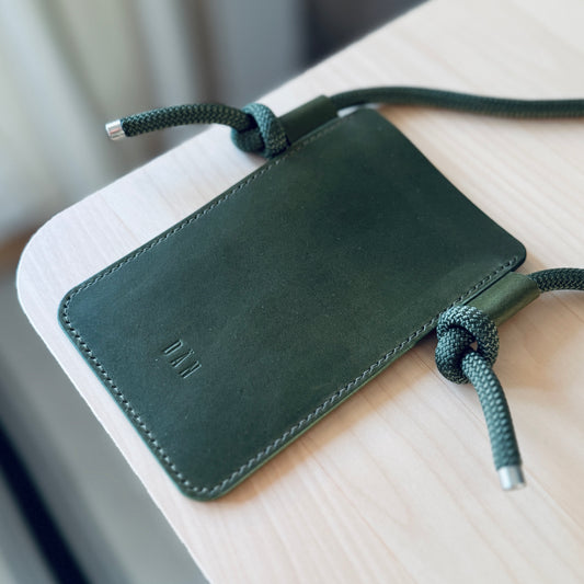 Crossbody telefontartó - oliva