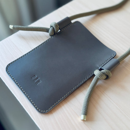 Crossbody telefontartó - szürke