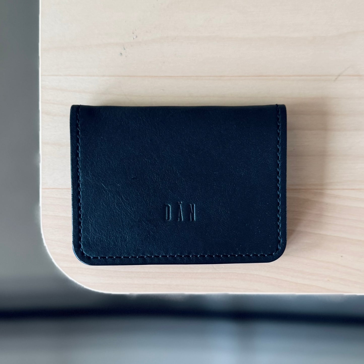 Malmö wallet - black dyed