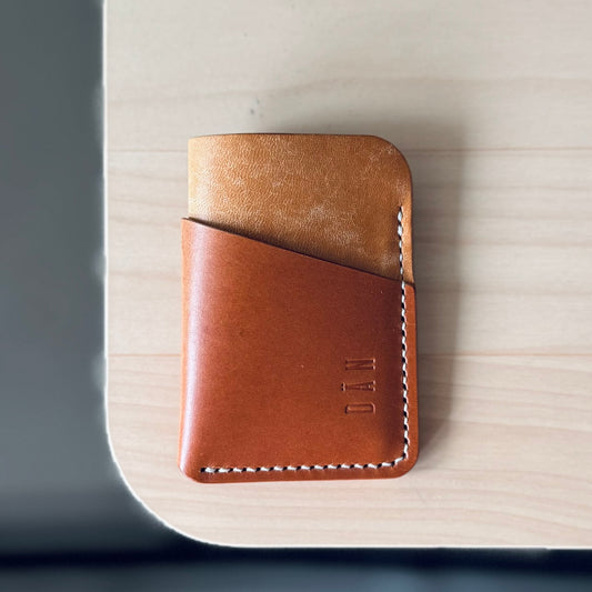 Budapest V2 cardholder - brown natural