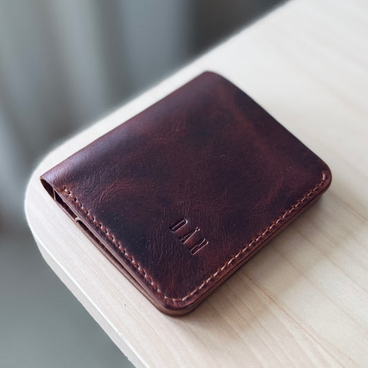 Berlin wallet - brown pullup
