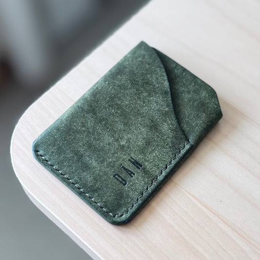 Budapest V1 card holder - green pueblo