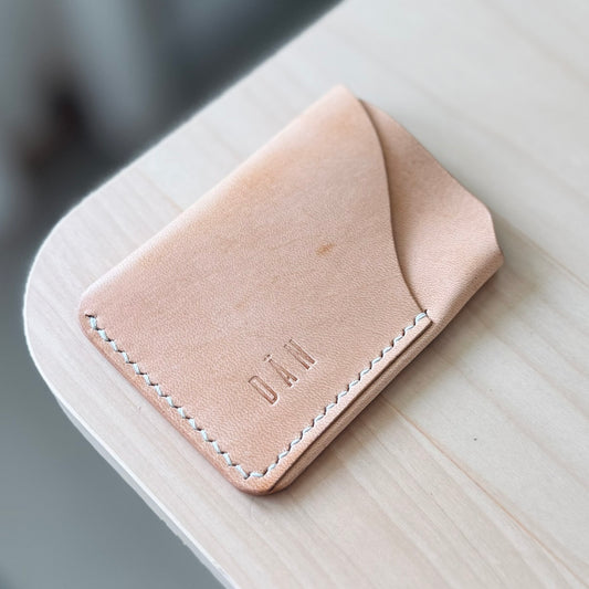 Budapest V1 card holder - natural