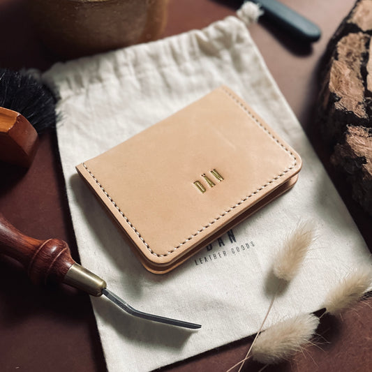 Malmö wallet - natural