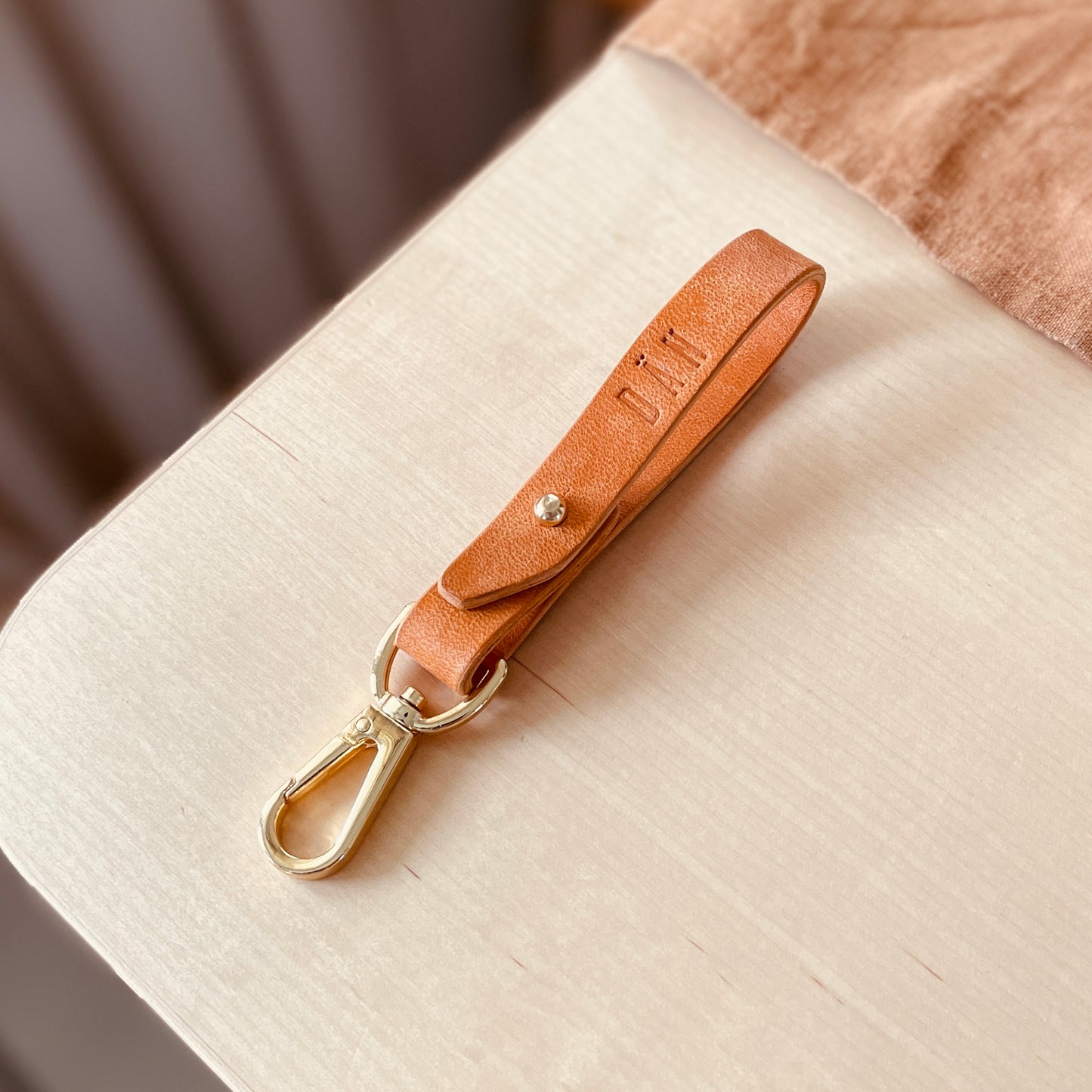 Keychain long - orange