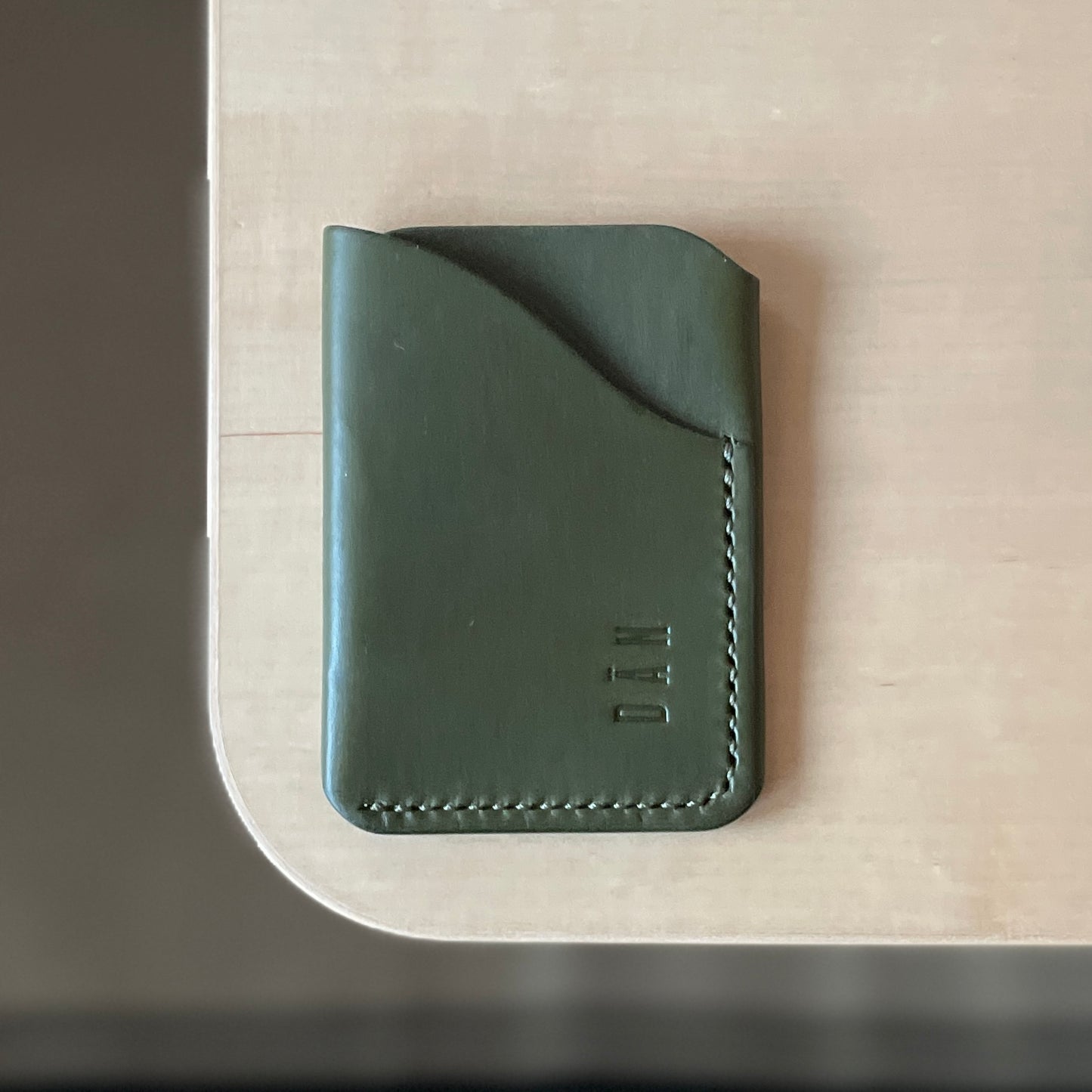 Budapest V1 card holder - olive