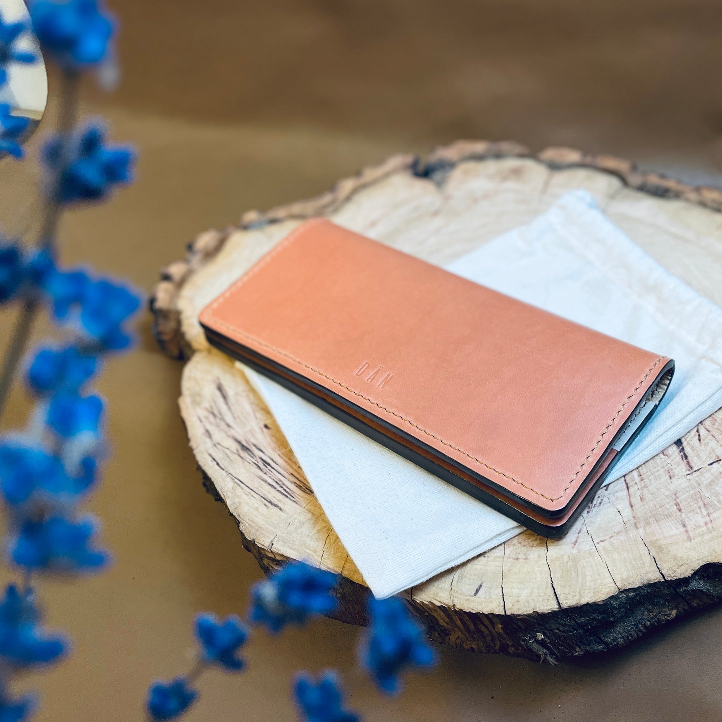 Barcelona wallet - salmon