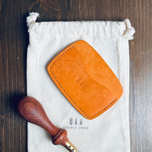 Oslo card holder - orange