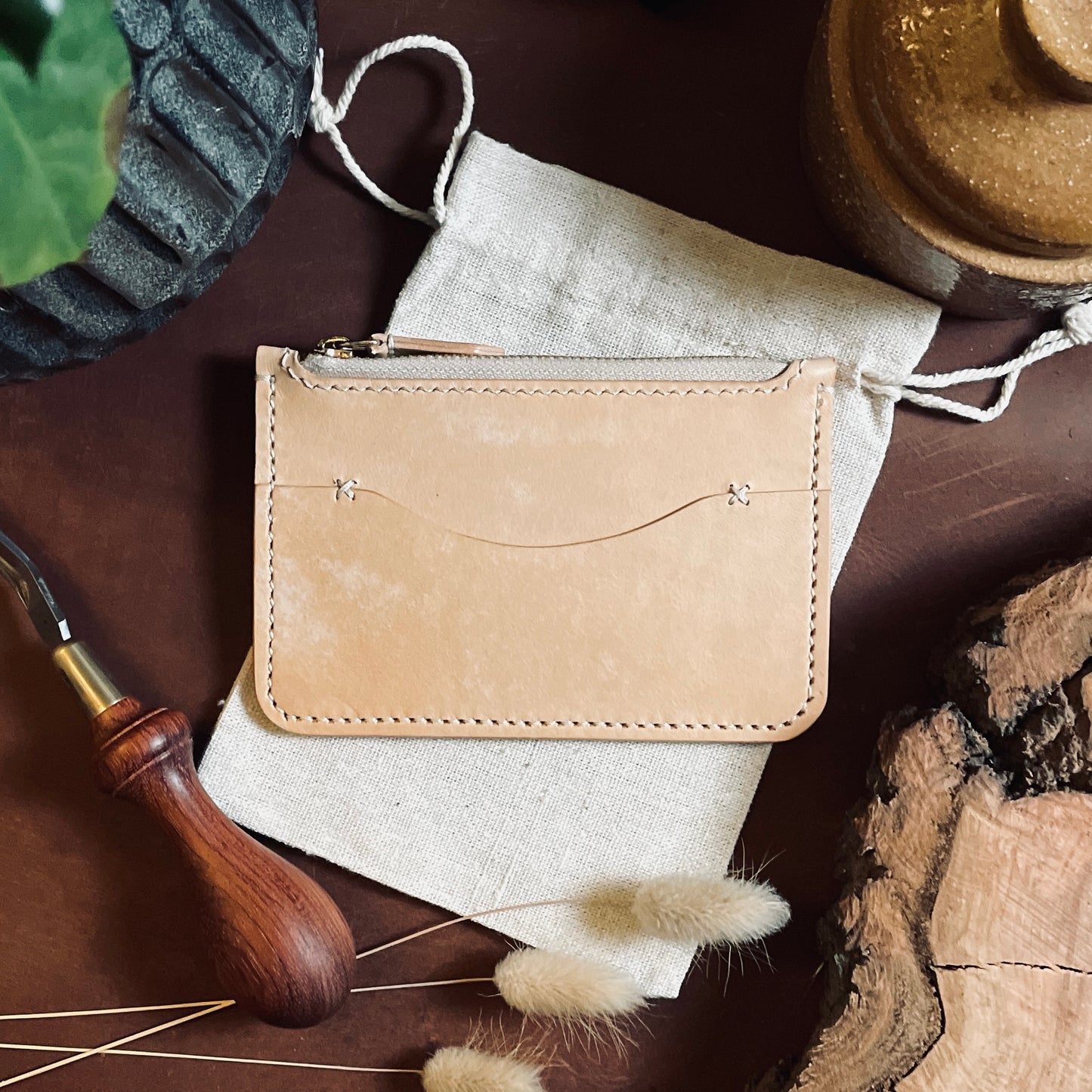 Lisbon wallet - maya natural