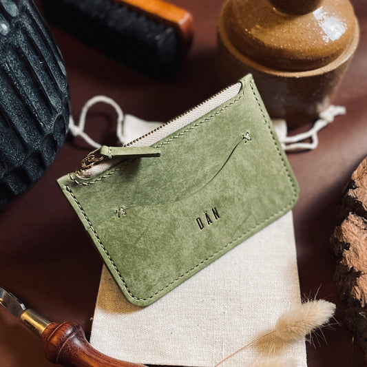 Lisbon wallet - green maya