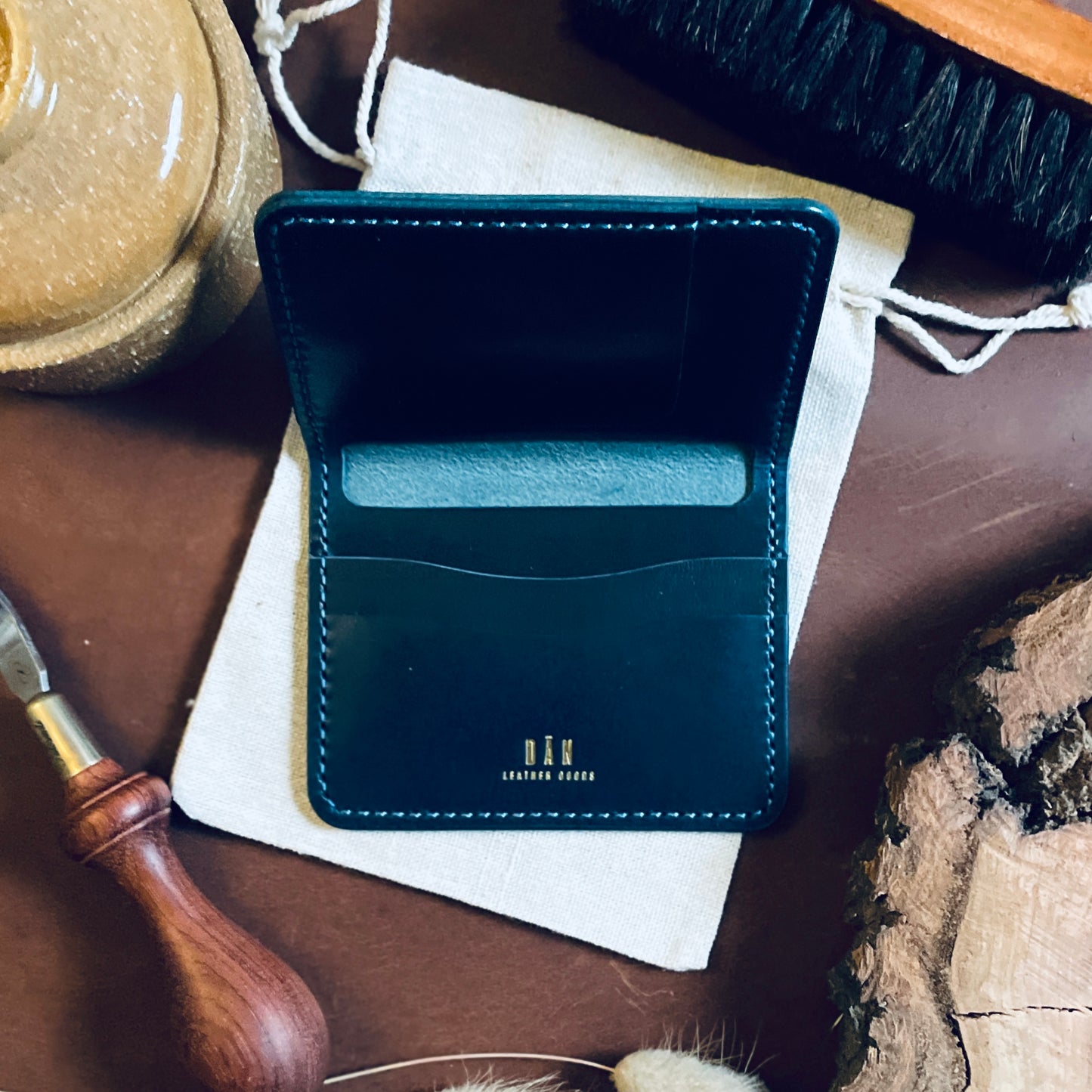 Malmö wallet - dark blue